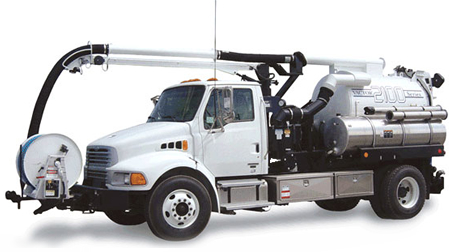 Vactor truck